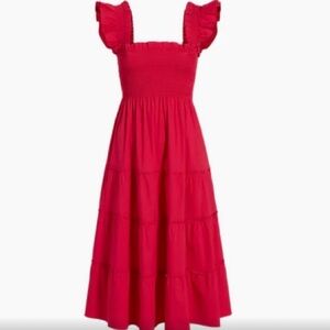 Hill House Ellie Nap Dress - Raspberry Red